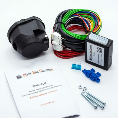 Блок управления согласования для электрики фаркопа Black Box Connect 7 PIN в блистере