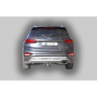 Фаркоп HYUNDAI SANTA FE IV (TM) 2018- 2020 (квадрат 50*50)