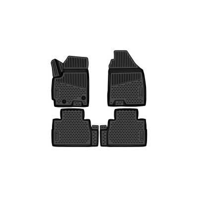 Коврики 3D в салон JETOUR X70 PLUS 2020 - (5мест) 4шт. (полиуретан) / Джитур Х70 Плюс
