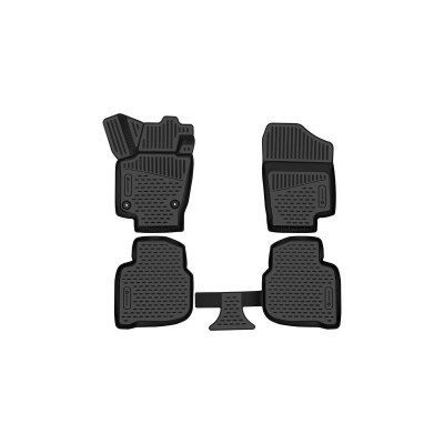 Коврики 3D в салон JETTA VA3 2023 - 4шт. (полиуретан) / Джетта ВА3
