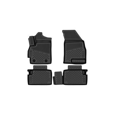 Коврики 3D в салон KAIYI X3 X3 PRO 2023 - 4шт. (полиуретан) / Каию Икс 3