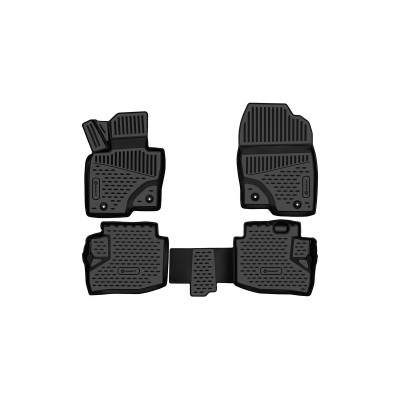 Коврики 3D в салон MAZDA CX-8 2022- 4шт. (полиуретан) / Мазда СХ-8