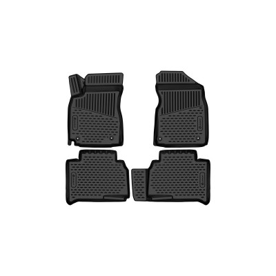 Коврики 3D в салон LIVAN X6 Pro 2023 - 4шт. (полиуретан) / Ливан Х6 Про