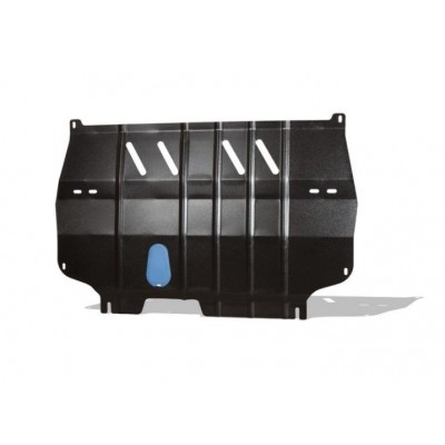 Защита картера VOLKSWAGEN Polo (10-14), SKODA Rapid, Roomster, Fabia (13-17), 1,4/1,6 бензин МКПП/АКПП / Фольксваген Поло