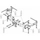 Фаркоп Lexus LX 450d 2015-2021 / LX 570 2007-2021 / Toyota Land Cruiser 200 2007-2021 / (полностью оцинковано, кроме комплектаций Excalibur и Executive)