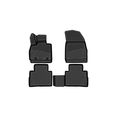 Коврики 3D в салон JAECOO J8 2024- 4 шт. / Джаеку