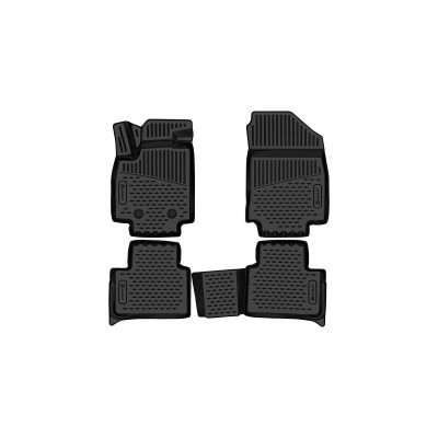 Коврики 3D в салон HAVAL H3 2024- 4 шт. / Хавал Х3