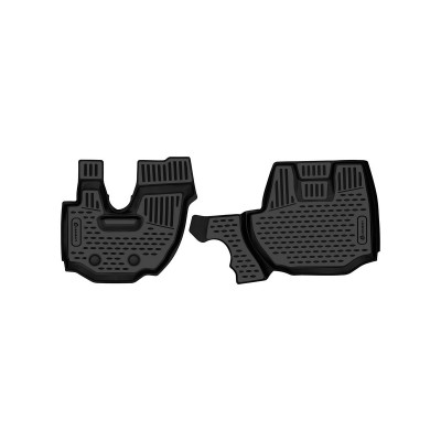 Коврики 3D в салон DongFeng Junfeng Q35 2024- 2 шт. / ДонгФенг