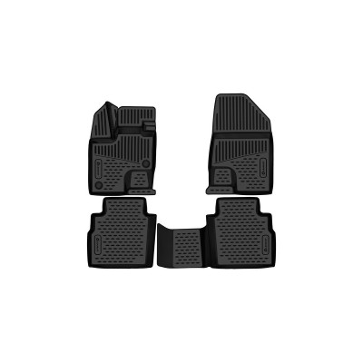 Коврики 3D в салон HAVAL F7 2024- 4 шт. / Хавал Ф7
