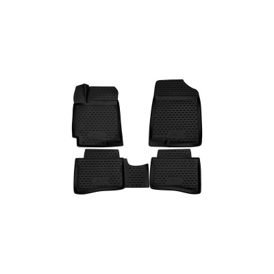 Коврики 3D в салон HYUNDAI Solaris (I) 2010-2017 седан, хэтчбек 4 шт. / Хендай Солярис