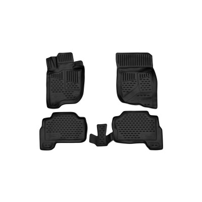 Коврики 3D в салон MITSUBISHI Pajero Sport 2015- 4 шт. / Митсубиси Паджеро спорт