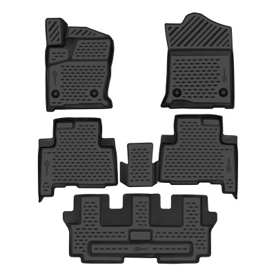 Коврики 3D в салон HAVAL H9 (I) 2014- 5 шт. / Хавал Н9