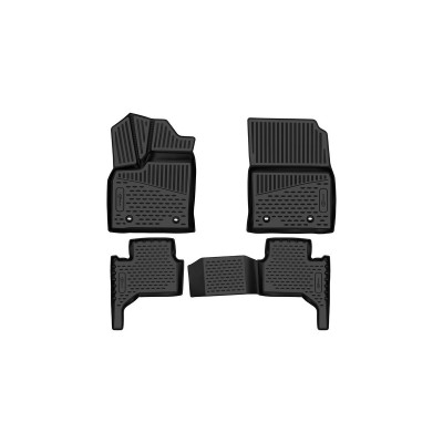 Коврики 3D в салон LEXUS LX 600 2021- внедорожник цельные сид., 2 ряда 5 мест 4 шт. / Лексус ЛХ
