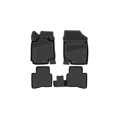 Коврики 3D в салон JAC JS4 2020- 4 шт. / Джак JS4