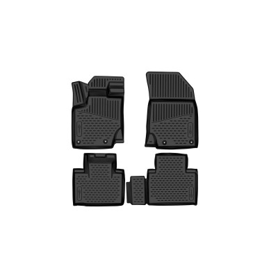 Коврики 3D в салон GEELY Atlas Pro (I (NL-3)) 2021- кроссовер 4 шт. / Джили Атлас про