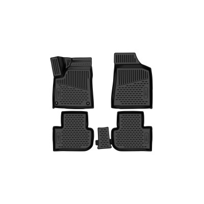 Коврики 3D в салон FAW Bestune T77 2021- 4 шт. / ФАВ Бестюн Т77