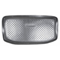 Коврик в багажник для Fiat Panda (2003-2011)\ Great Wall Peri (2008-) (пластик)