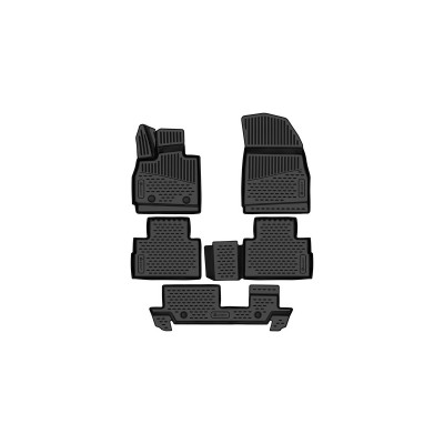 Коврики в салон CHERY Tiggo 9 (I) 2024 - 5шт. (полиуретан) / Черри / Черри Тигго 9