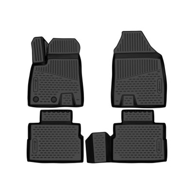 Коврики в салон JETOUR Dashing (I) 2022 - Внед, 4WD, 4шт. (полиуретан) / Джитур Дашинг