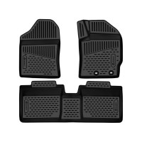 Коврики 3D в салон TOYOTA Corolla Axio (II) 2012-2015, седан, правый руль, 3 шт. (полиуретан) / Тойота Королла аксио