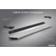 Пороги Подножки Citroen C4 AirCross 2012- / C-Crosser 2007- / Mitsubishi ASX 2010- / Outlander 2007- / Peugeot 4007 / 4008 стиль "Slim Silver" Пороги Подножки Citroen C4 AirCross 2012- / C-Crosser 2007- / Mitsubishi ASX 2010- / Outlander 2007- / Peugeot 4007 / 4008 стиль "Slim Silver"