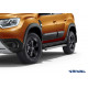 Пороги Подножки Nissan Terrano 2014- Renault Arkana 2019- Duster 2011- Kaptur 2020- стиль "Slim Silver"
