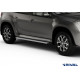 Пороги Подножки Nissan Terrano 2014- Renault Arkana 2019- Duster 2011- Kaptur 2020- стиль "Slim Silver"