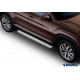 Пороги Подножки Volkswagen Teramont 2018- стиль "Slim Silver" Пороги Подножки Volkswagen Teramont 2018- стиль "Slim Silver"