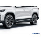 Пороги Подножки Jetour X90 Plus 2023- стиль "Slim Silver" Пороги Подножки Jetour X90 Plus 2023- стиль "Slim Silver"