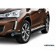 Пороги Подножки Citroen C4 AirCross 2012- / C-Crosser 2007- / Mitsubishi ASX 2010- / Outlander 2007- / Peugeot 4007 / 4008 стиль "Slim Black" Пороги Подножки Citroen C4 AirCross 2012- / C-Crosser 2007- / Mitsubishi ASX 2010- / Outlander 2007- / Peugeot 4007 / 4008 стиль "Slim Black"
