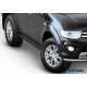 Пороги Подножки Mitsubishi Pajero Sport 2008-2013-2016 стиль "Slim Black" Пороги Подножки Mitsubishi Pajero Sport 2008-2013-2016 стиль "Slim Black"