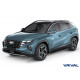 Пороги Подножки Hyundai Tucson 2021- стиль "Slim Black"