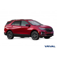 Пороги Подножки для Chevrolet Equinox, 2020- стиль "Slim Black" Пороги Подножки для Chevrolet Equinox, 2020- стиль "Slim Black"