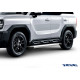 Пороги Подножки Haval Jolion 2024- FWD/ Haval Jolion 2024- 4WD/ Haval H3 2024- 4WD стиль "Silver"