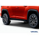 Пороги Подножки Haval H7 II 2023-н.в стиль "Silver"