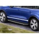 Пороги Подножки для Audi Q7 2009-2015/ Volkswagen Touareg 2010-2018 стиль "Premium"