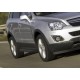 Пороги Подножки для Chevrolet Captiva 2011-2013-2015/ Opel Antara 2010-2015 стиль "Premium-Black"