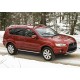 Пороги Подножки Citroen C4 AirCross 2012-/ C-Crosser 2007-/ Mitsubishi ASX 2010-/ Outlander 2007-/ Peugeot 4007/400 стиль "Black"