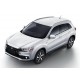 Пороги Подножки Citroen C4 AirCross 2012-/ C-Crosser 2007-/ Mitsubishi ASX 2010-/ Outlander 2007-/ Peugeot 4007/400 стиль "Black"