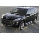 Пороги Подножки для Citroen C4 AirCross 2012-/ C-Crosser 2007-/ Mitsubishi ASX 2010-/ Outlander 2007-/ Peugeot 4007/400 стиль "Bmw-Style"