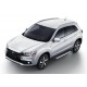 Пороги Подножки для Citroen C4 AirCross 2012-/ C-Crosser 2007-/ Mitsubishi ASX 2010-/ Outlander 2007-/ Peugeot 4007/400 стиль "Bmw-Style"