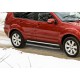 Пороги Подножки для Citroen C4 AirCross 2012-/ C-Crosser 2007-/ Mitsubishi ASX 2010-/ Outlander 2007-/ Peugeot 4007/400 стиль "Premium"