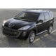 Пороги Подножки для Citroen C4 AirCross 2012-/ C-Crosser 2007-/ Mitsubishi ASX 2010-/ Outlander 2007-/ Peugeot 4007/400 стиль "Premium"