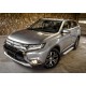 Пороги Подножки для Citroen C4 AirCross 2012-/ C-Crosser 2007-/ Mitsubishi ASX 2010-/ Outlander 2007-/ Peugeot 4007/400 стиль "Silver"