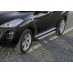 Пороги Подножки для Citroen C4 AirCross 2012-/ C-Crosser 2007-/ Mitsubishi ASX 2010-/ Outlander 2007-/ Peugeot 4007/400 стиль "Silver"