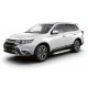 Пороги Подножки для Citroen C4 AirCross 2012-/ C-Crosser 2007-/ Mitsubishi ASX 2010-/ Outlander 2007-/ Peugeot 4007/400 стиль "Silver"