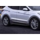 Пороги Подножки для Hyundai Santa Fe/ Santa Fe Premium 2012-2018 стиль "Black"