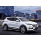 Пороги Подножки для Hyundai Santa Fe/ Santa Fe Premium 2012-2018 стиль "Premium"