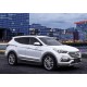 Пороги Подножки для Hyundai Santa Fe/ Santa Fe Premium 2012-2018 стиль "Premium-Black"