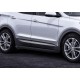 Пороги Подножки для Hyundai Santa Fe/ Santa Fe Premium 2012-2018 стиль "Premium-Black"